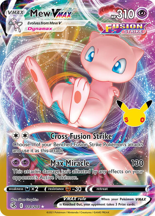 Mew VMAX - ME: 30th Celebratio Classic Collection (30C)