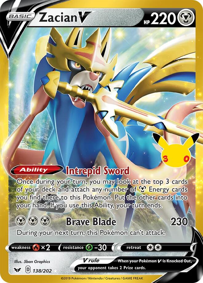 Zacian V - ME: 30th Celebration Classic Collection (30C)