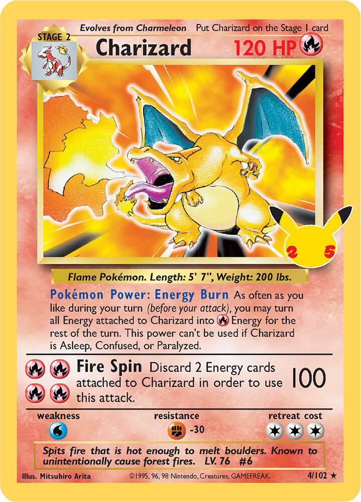 Charizard - Celebrations: Classic Collection (CCC)spñ
