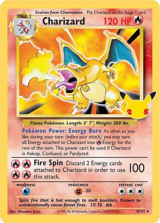 Charizard - Celebrations: Classic Collection (CCC)spñ