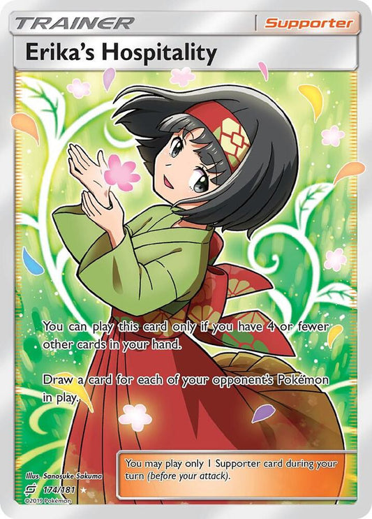 Erika's Hospitality (Full Art) - SM - Team Up (SM9)