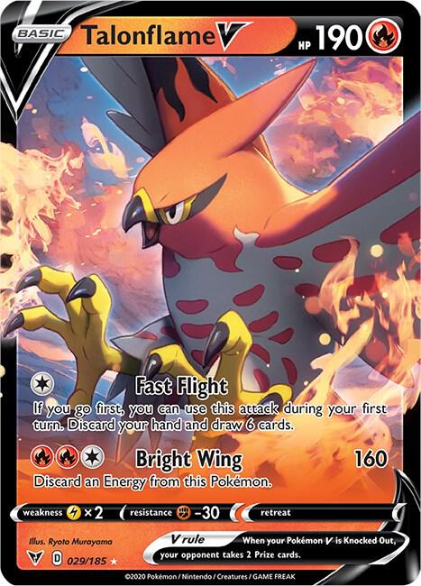 Talonflame V - SWSH04: Vivid Voltage (SWSH04)