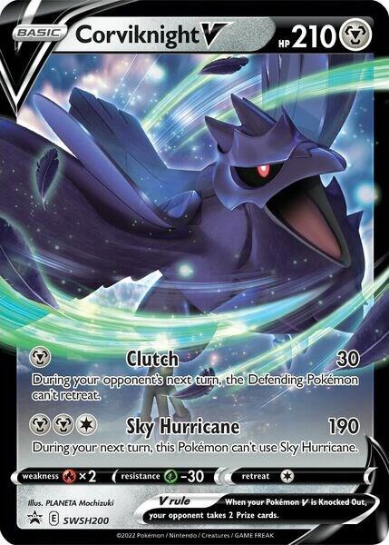 Corviknight V - SWSH200 - SWSH: Sword & Shield Promo Cards (SWSD)