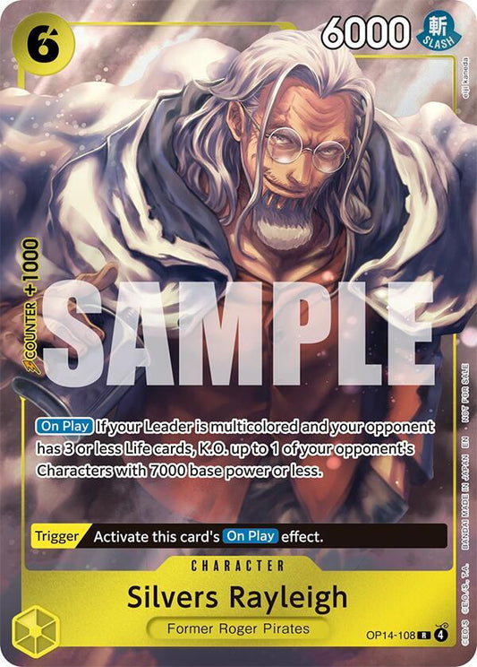 Silvers Rayleigh (Dash Pack) - The Azure Sea's Seven (OP14)