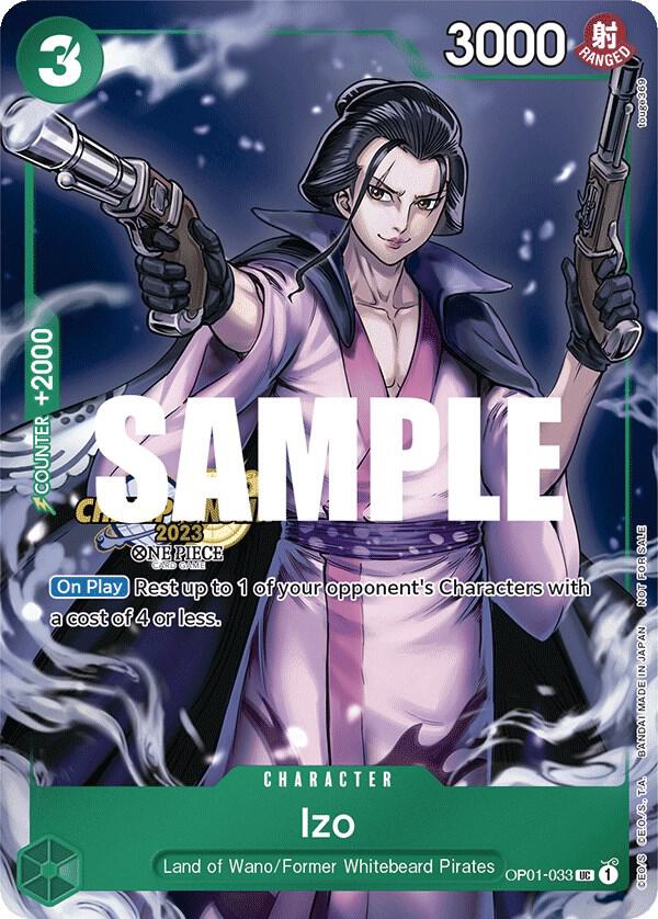 Izo (CS 2023 Celebration Pack) - One Piece Promotion Cards (OP-PR)
