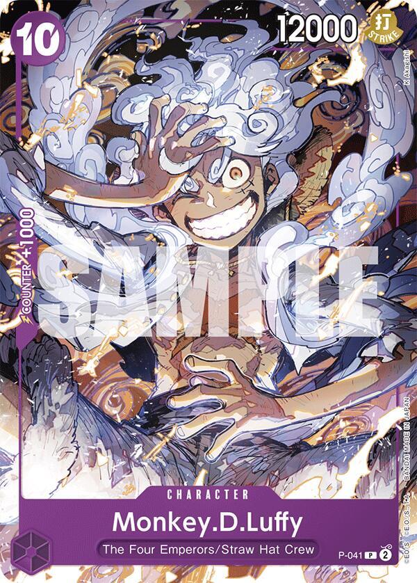 Monkey.D.Luffy (P-041) - Starter Deck 18: PURPLE Monkey.D.Luffy (ST-18)