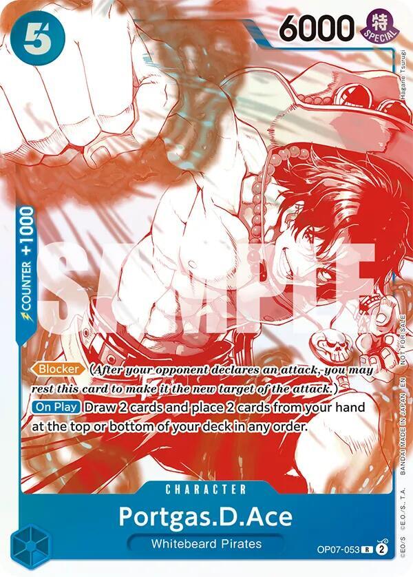 Portgas.D.Ace - OP07-053 (3rd Anniversary Treasure Campaign Pack) - One Piece Promotion Cards (OP-PR)