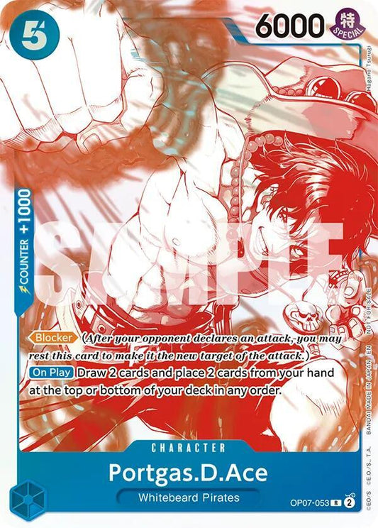 Portgas.D.Ace - OP07-053 (3rd Anniversary Treasure Campaign Pack) - One Piece Promotion Cards (OP-PR)