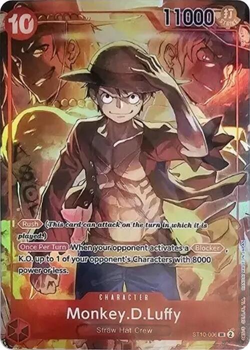 Monkey.D.Luffy (Treasure Booster Set) - One Piece Promotion Cards (OP-PR) sellado