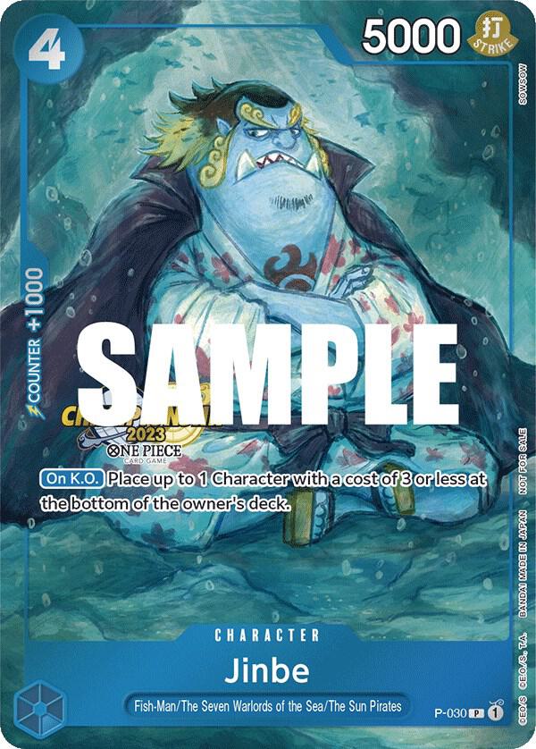 Jinbe (CS 2023 Event Pack) - One Piece Promotion Cards (OP-PR)