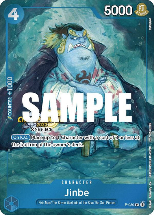 Jinbe (CS 2023 Event Pack) - One Piece Promotion Cards (OP-PR)