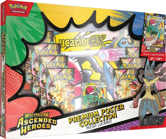 Premium Poster Collection: Mega Lucario - ME: Ascended Heroes (ASC)