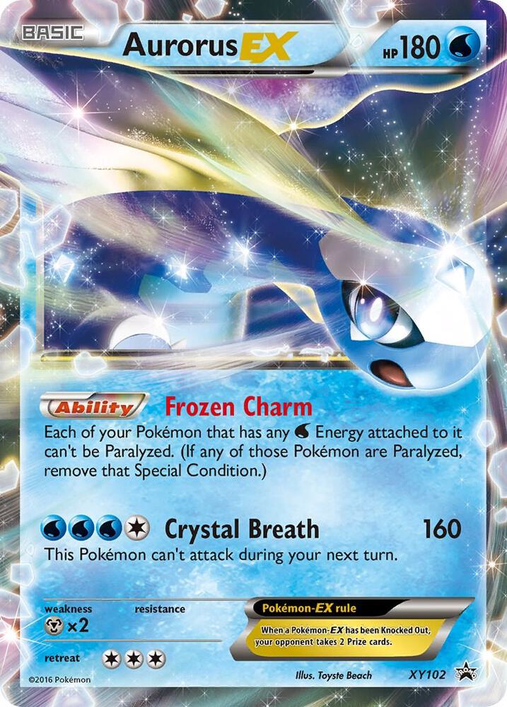 Aurorus EX - XY102 - XY Promos (PR)