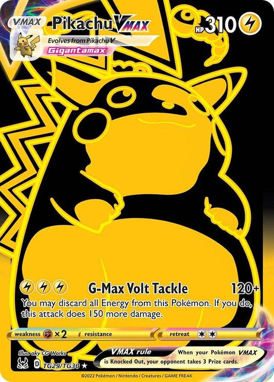 Pikachu VMAX (Secret) - SWSH11: Lost Origin Trainer Gallery (SWSH11: TG)spñ
