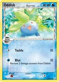 Oddish (Delta Species) - Holon Phantoms (HP) holofoil damach