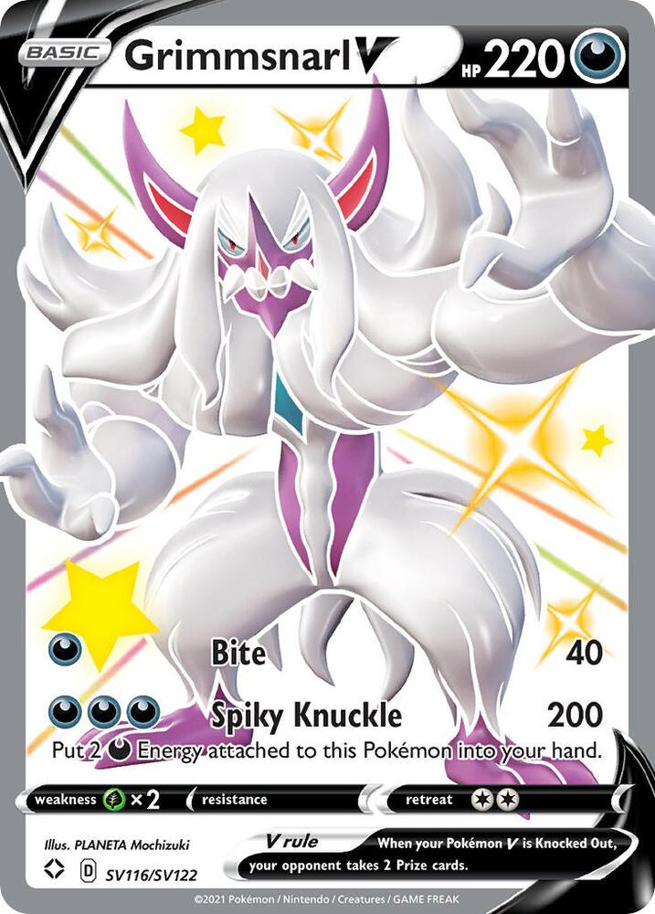 Grimmsnarl V - Shining Fates: Shiny Vault (SHFSV)