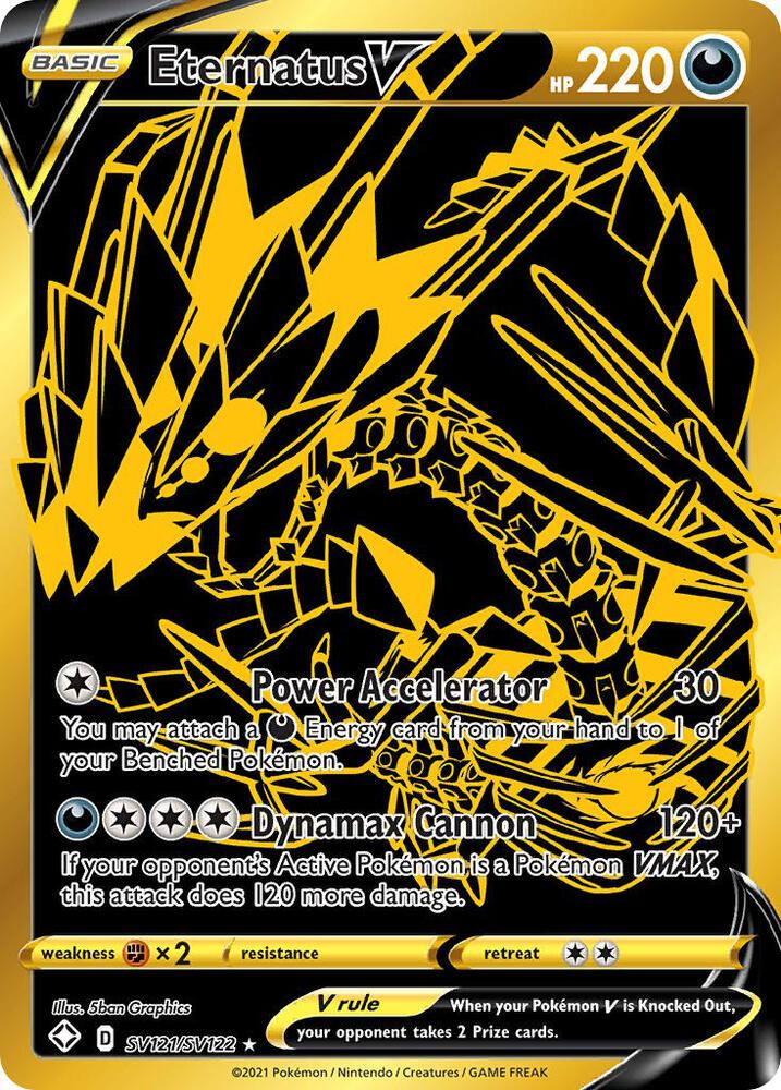 Eternatus V - Shining Fates: Shiny Vault (SHFSV)
