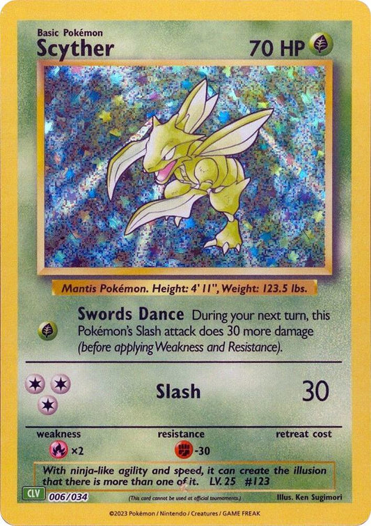 Scyther - Trading Card Game Classic (CL)