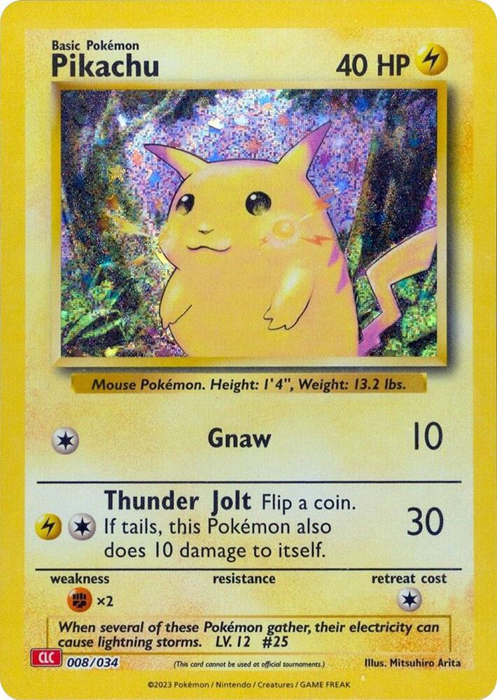 Pikachu - Trading Card Game Classic (CL)