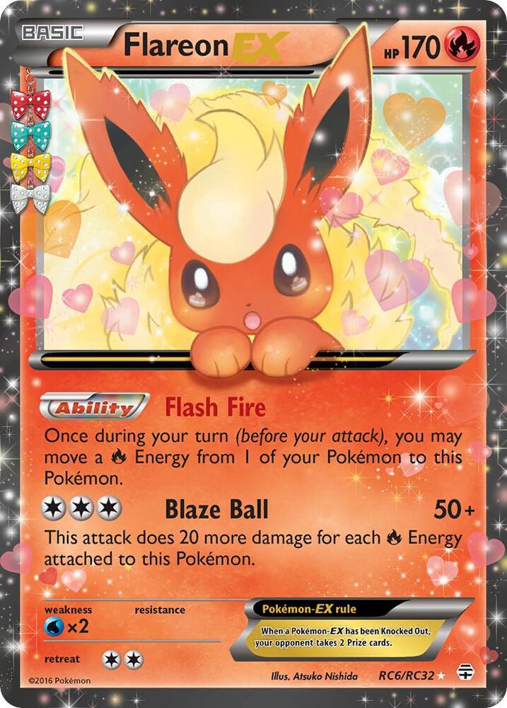 Flareon EX - Generations: Radiant Collection (GEN)