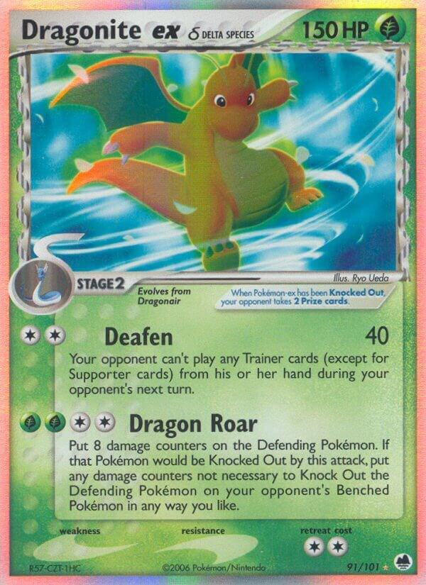Dragonite ex (Delta Species) - Dragon Frontiers (DF) hp