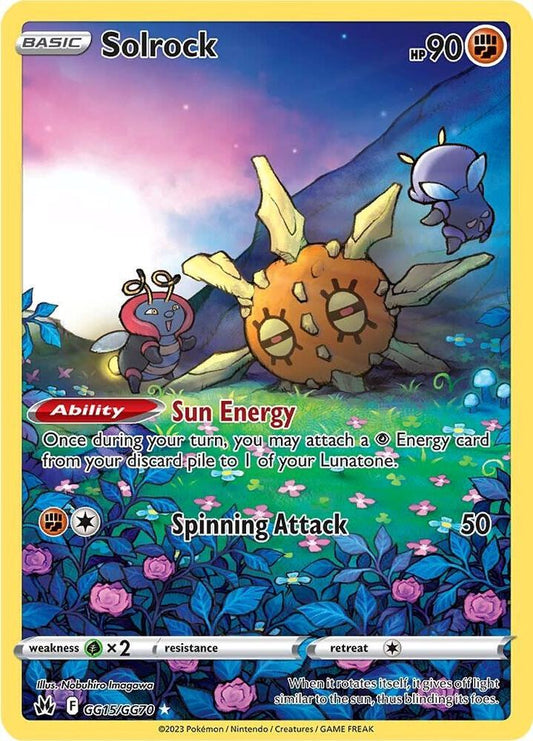 Solrock - SWSH: Crown Zenith: Galarian Gallery (CRZ:GG)spñ