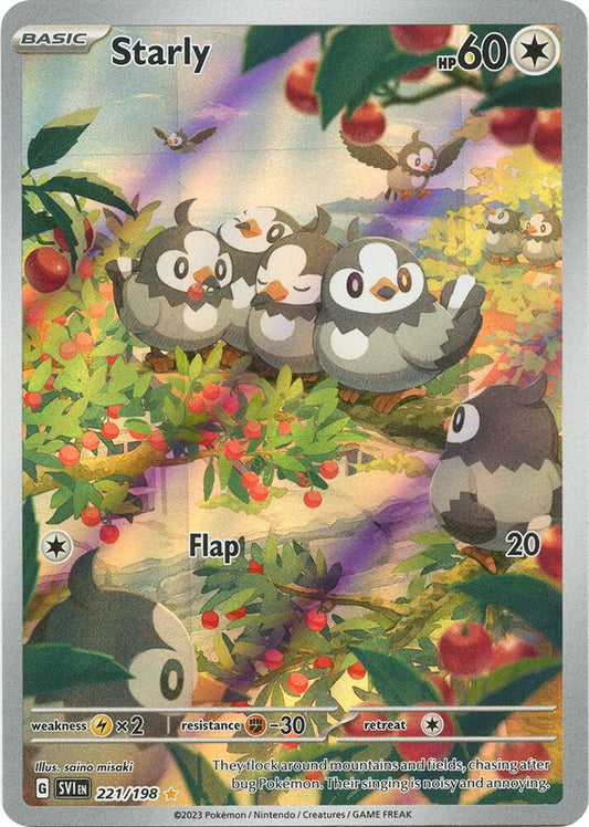 Starly - 221/198 - SV01: Scarlet & Violet Base Set (SVI)ESPAÑOL