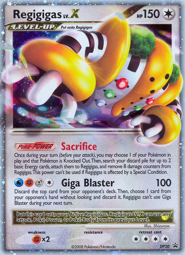 Regigigas LV.X - DP30 - Diamond and Pearl Promos (PR)damach