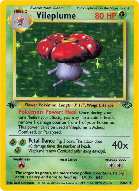 Vileplume (15) - Jungle (JU) unlimited