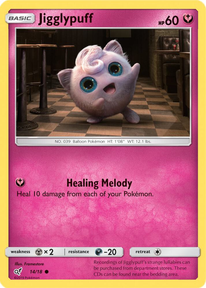 Jigglypuff (Holo Common) - Detective Pikachu (DEP)