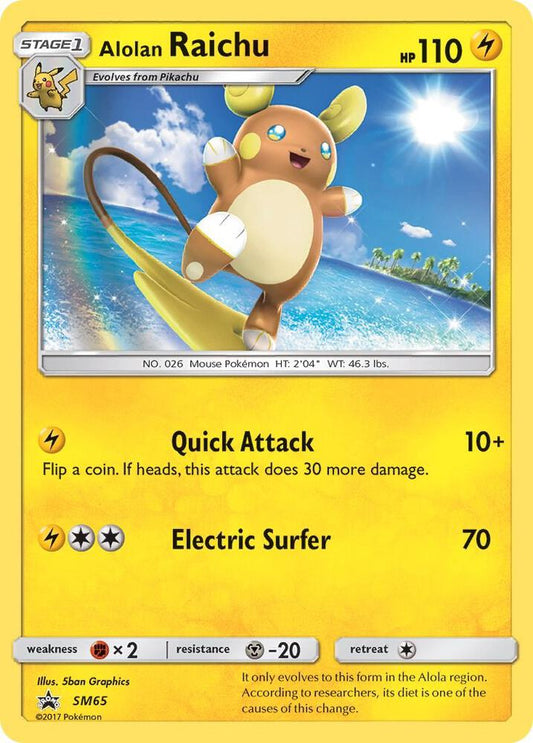 Alolan Raichu - SM65 - SM Promos (SMP)damach