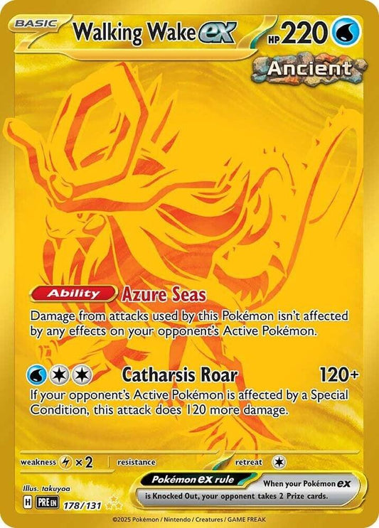 Walking Wake ex - SV: Prismatic Evolutions (PRE) Español