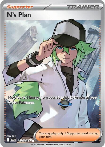 N's Plan - 163/086 - SV: Black Bolt (BLK)