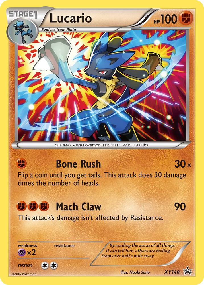 Lucario - XY140 - XY Promos (PR)