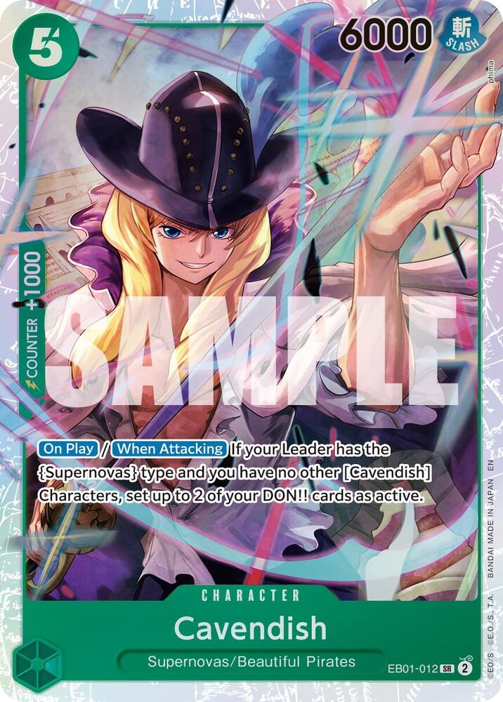 Cavendish - EB01-012 (Reprint) - Premium Booster -The Best- Vol. 2 (PRB-02)