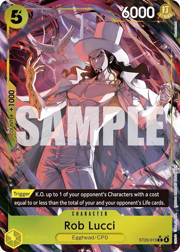 Rob Lucci (Full Art) - Starter Deck 29: Egghead (ST-29)