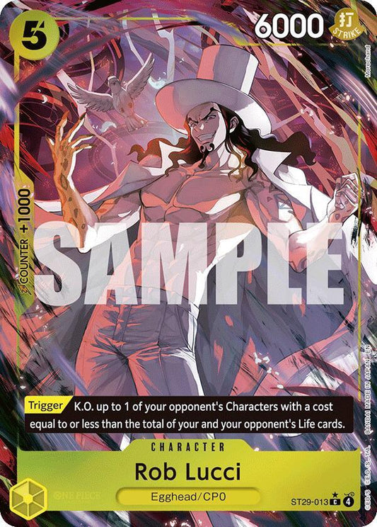 Rob Lucci (Full Art) - Starter Deck 29: Egghead (ST-29)