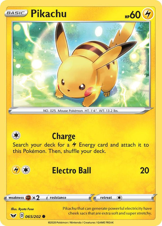 Pikachu - SWSH01: Sword & Shield Base Set (SWSH01)