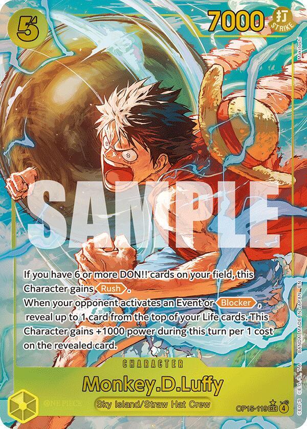 Monkey.D.Luffy (OP15-119) (Alternate Art) - Adventure on Kami's Island (OP15-EB04)