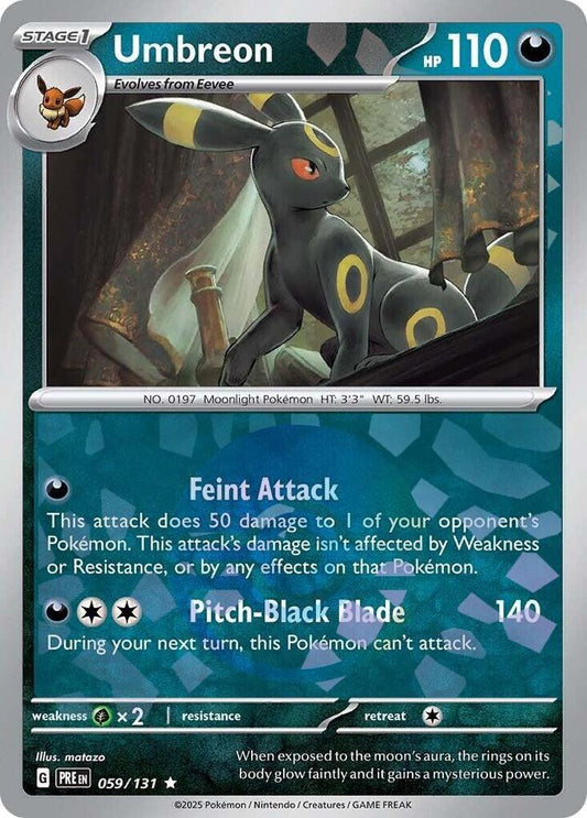 Umbreon (Poke Ball Pattern) - SV: Prismatic Evolutions (PRE)spñ