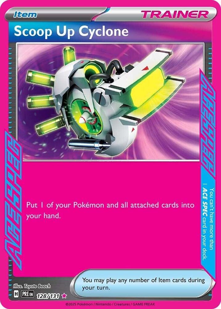 Scoop Up Cyclone - SV: Prismatic Evolutions (PRE) español
