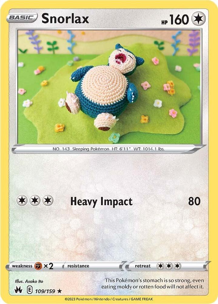 Snorlax - SWSH: Crown Zenith (CRZ) español