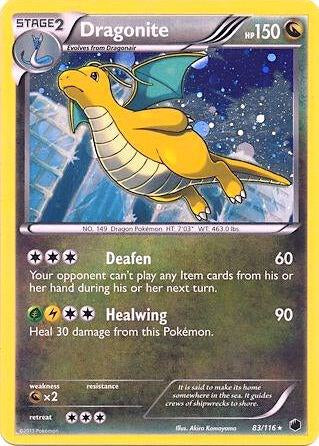 Dragonite - 83/116 (Cosmos Holo) - Blister Exclusives (BLE)