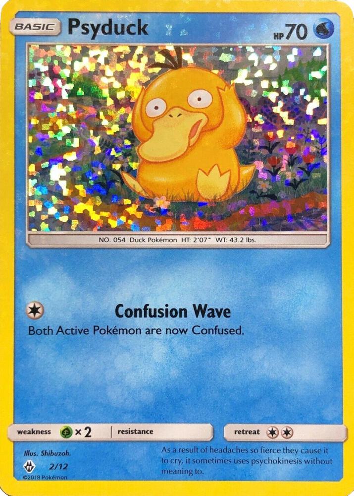 Psyduck - 2/12 - McDonald's Promos 2018 (M18)