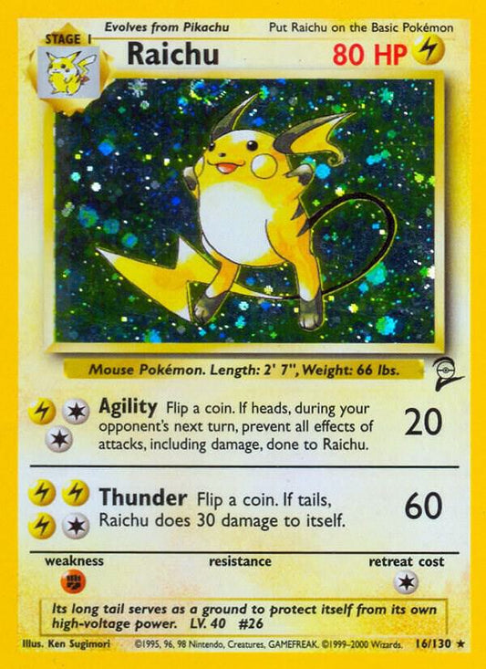Raichu - Base Set 2 (BS2)lp