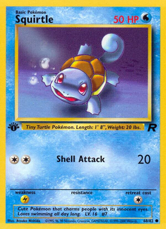Squirtle - Team Rocket (TR) unlimited damach