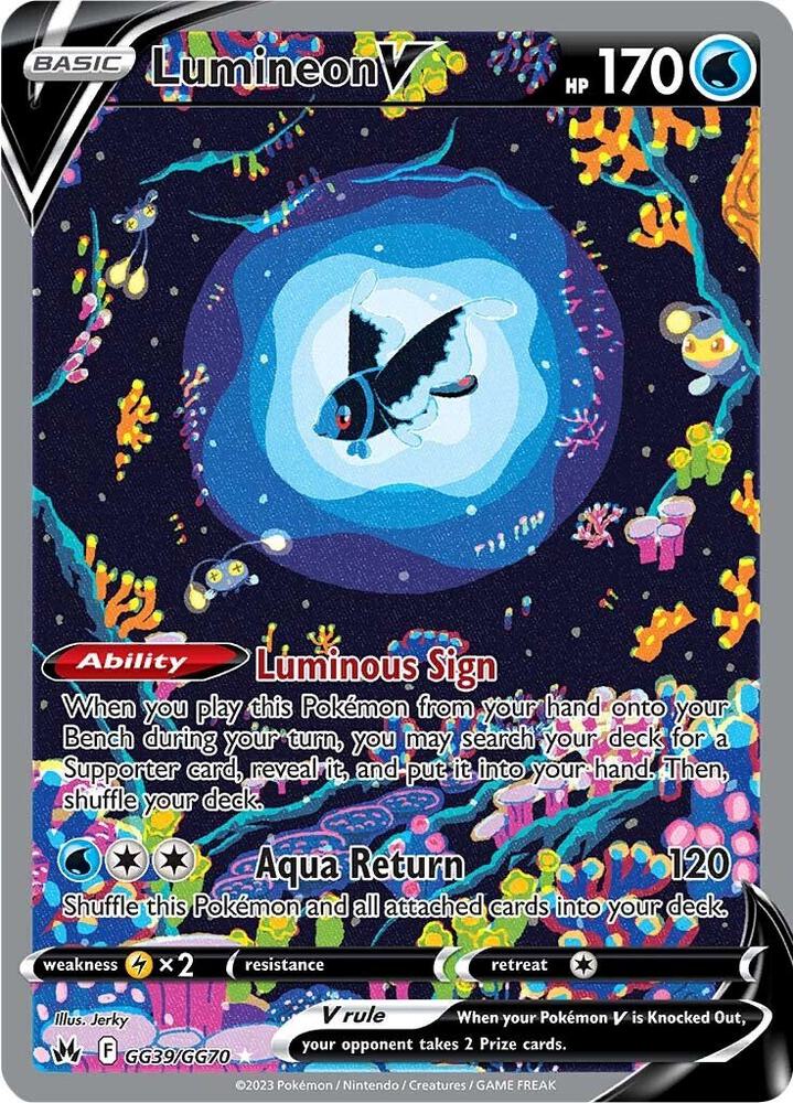 Lumineon V - Crown Zenith: Galarian Gallery (CRZ:GG) español