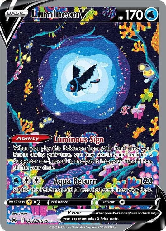 Lumineon V - Crown Zenith: Galarian Gallery (CRZ:GG) español