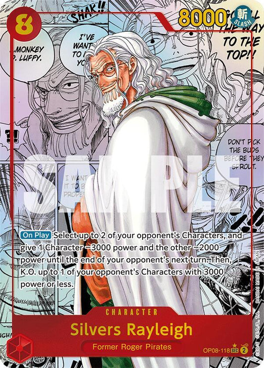 Silvers Rayleigh (Parallel) (Manga) - Two Legends (OP08)