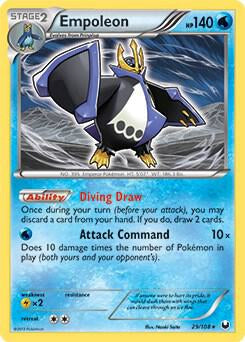 Empoleon - 29/108 (Battle Arena Deck Exclusive) - Deck Exclusives (PR) reverse holo